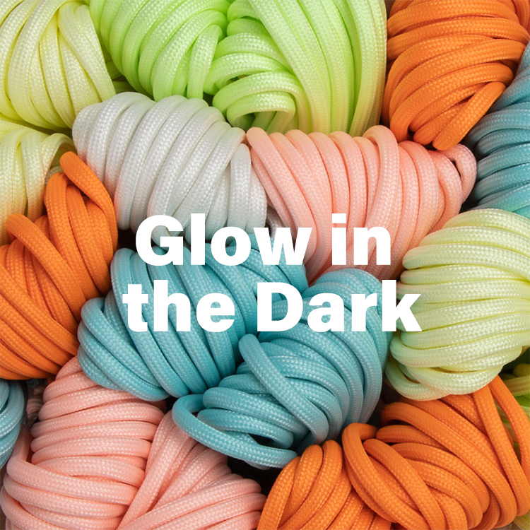 Fluorescent Reflective Camping Paracord Rope