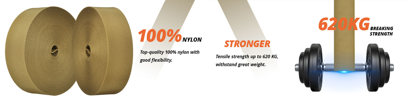 38mm nylon webbing