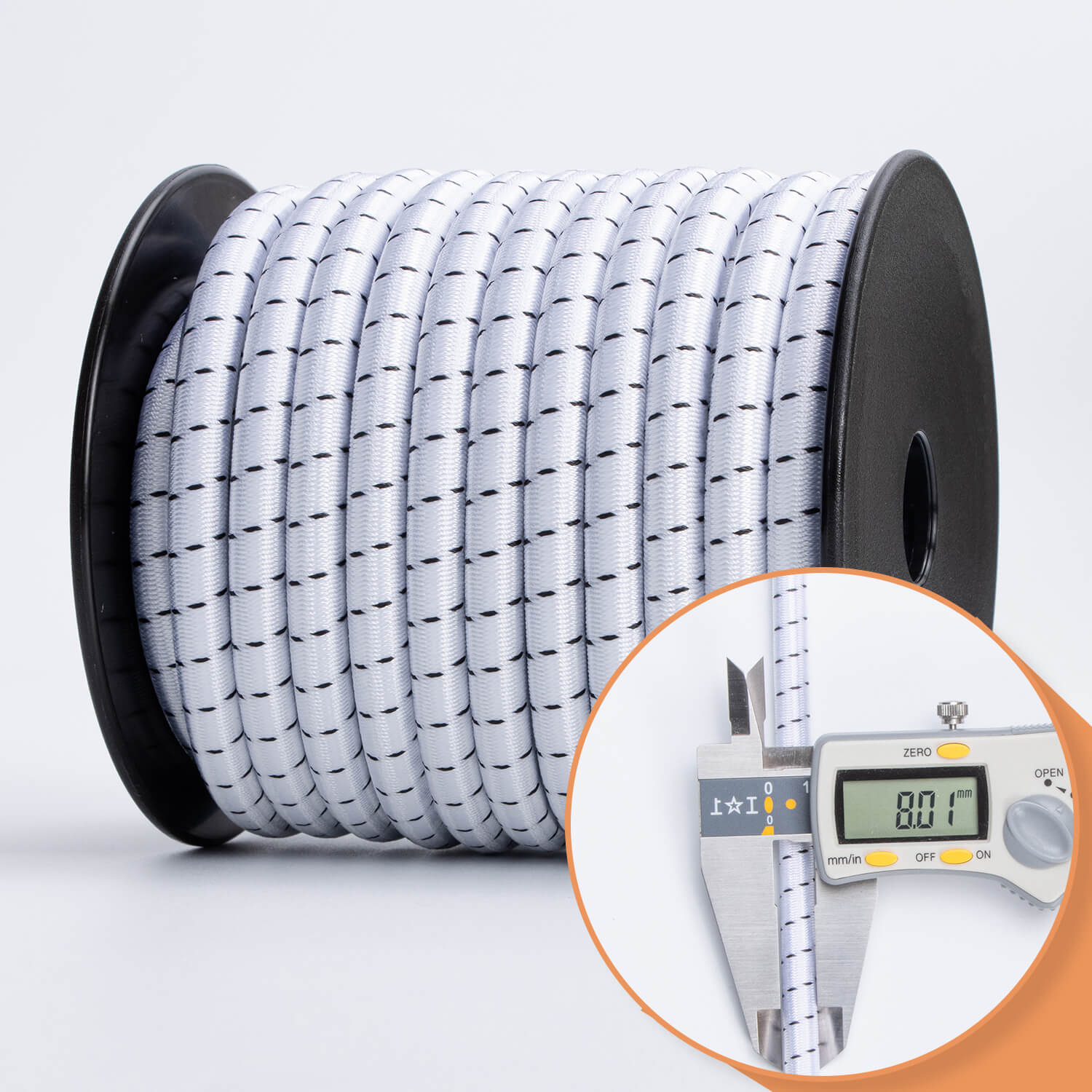 Wholesale 8mm Elastic Shock Cord Bungee Cord manufacturers and suppliers Shengtuo