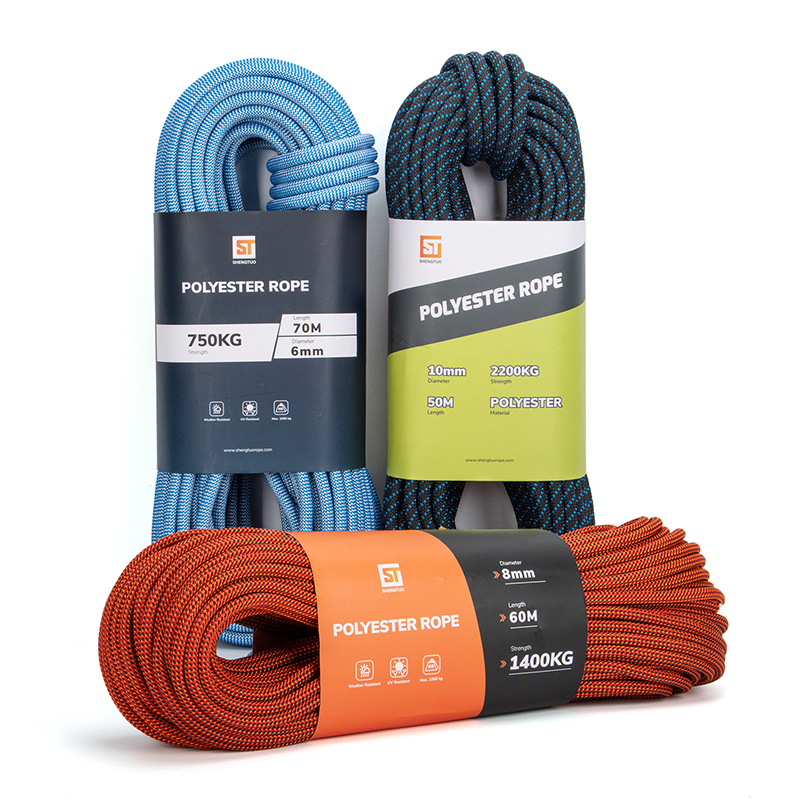 Wholesale Outdoor Nylon Polyester Rock Climbing Rope manufacturers and ...