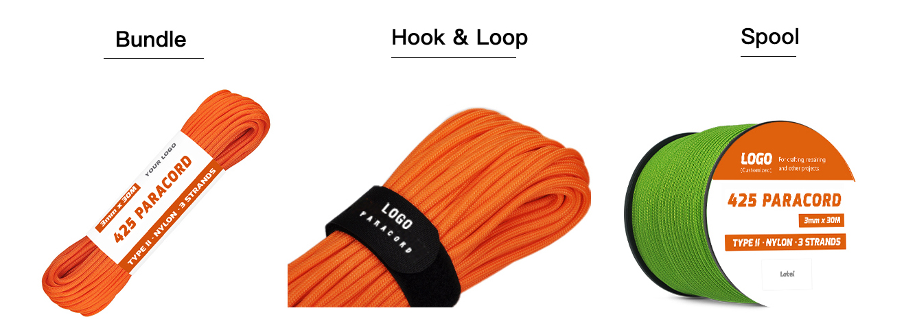 LI-100m Paracorde en Nylon indéchirable - 3mm Corde Paracord 425